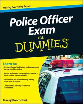 Paperback Police Officer Exam for Dummies Book
