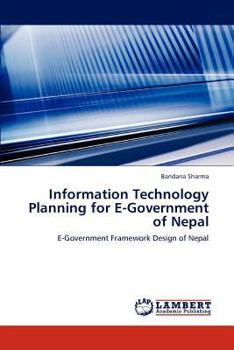 Paperback Information Technology Planning for E-Government of Nepal Book