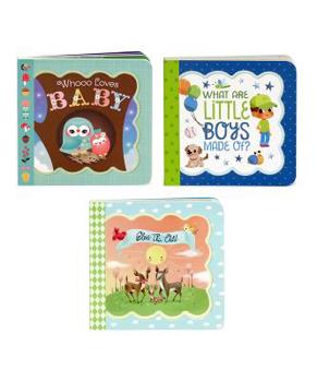 Board book Little Bird Greetings: Whooo Loves Baby, Bless Child, Little Boys Book