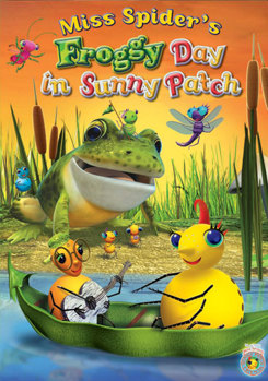 DVD Miss Spider: Froggy Day In Sunny Patch Book