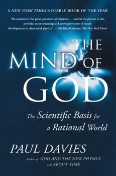 Paperback Mind of God: The Scientific Basis for a Rational World Book