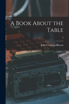 Paperback A Book About the Table; 2 Book