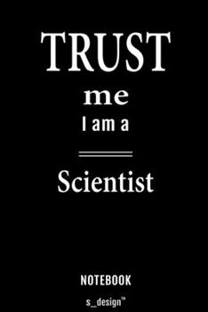 Notebook for Scientists / Scientist: awesome handy Note Book [120 blank lined ruled pages]