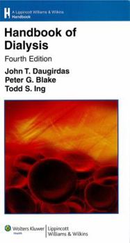 Paperback Handbook of Dialysis Book