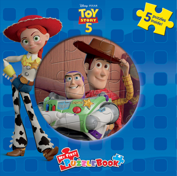 Hardcover Disney Toy Story 5 My First Puzzle Book