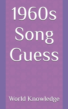 Paperback 1960s Song Guess Book