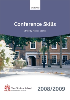 Paperback Conference Skills 2008-2009: 2008 Edition (Check info AND delete this occurrence: |c BM |t Bar Manuals) Book