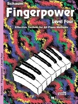 Paperback Fingerpower - Level 4: Effective Technic for All Piano Methods Book