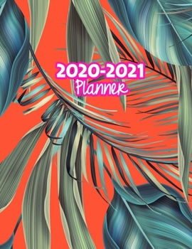 2020-2021 Planner: Two Year Calendar Organizer and Goal Journal | January 2020 - December 2021 Daily, Weekly and Monthly Planner Book with Back Sticker Expression Wall for 2 Years | Design Code 879899