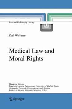 Paperback Medical Law and Moral Rights Book