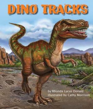 Paperback Dino Tracks Book