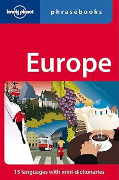 Paperback Europe Phrasebook Book