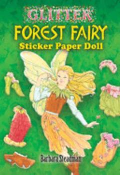 Paperback Glitter Forest Fairy Sticker Paper Doll [With Stickers] Book