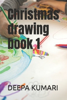 Paperback Christmas drawing book 1 Book
