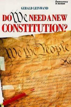 Hardcover Do We Need a New Constitution? Book