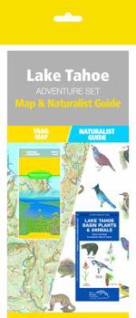 Misc. Lake Tahoe Adventure Set: Map & Naturalist Guide [With Charts] Book