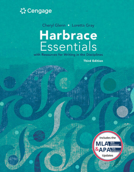 Paperback Harbrace Essentials W/ Resources for Writing in the Disciplines (W/ Mla9e Updates) Book