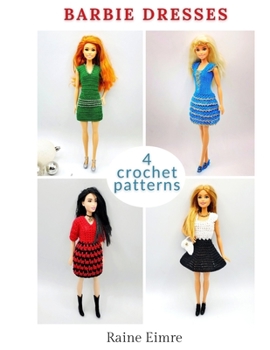 Paperback Barbie Dress Crochet Patterns Book