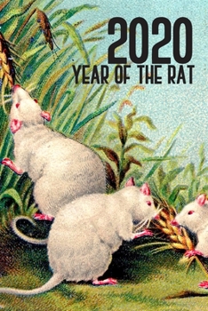 2020 Year Of The Rat: Blank Lined Notebook Journal: Great Vintage Unique Gift For Chinese & Vietnamese Celebrating Chinese New Year & TET (Rat Notebook)