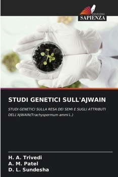Studi Genetici Sull'ajwain (Italian Edition)