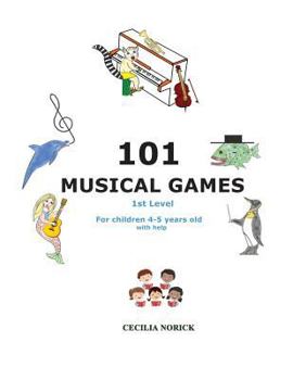 Paperback 101 Musical Games: 1st Level Book