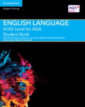 Paperback A/As Level English Language for Aqa Student Book