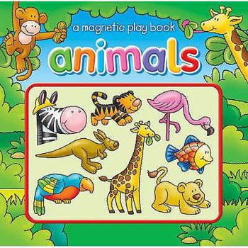 Hardcover Animals (Magnetic Play Books) Book