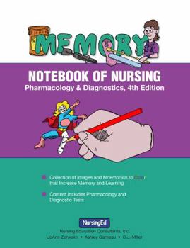 Paperback Memory Notebook of Nursing: Pharmacology and Diagnostics Book