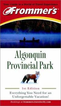 Paperback Frommer's Algonquin Provincial Park Book