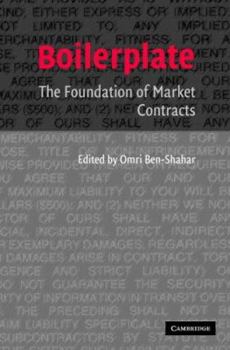 Paperback Boilerplate: The Foundation of Market Contracts Book