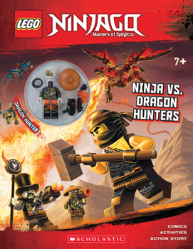 Paperback Ninja vs. Dragon Hunters [With Minifigure] Book