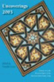 Unknown Binding Uncoverings 2003 (Research Papers of the American Quilt Study Group, Volume 24) Book