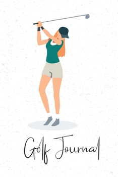 Paperback Golf Journal: Back Pocket ruled lined Notebook for Golf Practice - cute Unique Gift Idea Composition Log Book to write in perfect pr Book