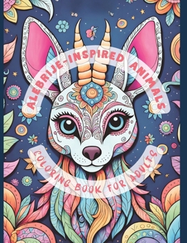 Paperback Alberije Inspired Animals: Coloring Book For Adults Book