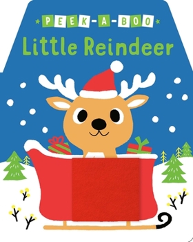 Board book Peek-A-Boo Little Reindeer Book