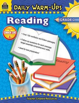 Paperback Daily Warm-Ups: Reading, Grade 2 Book