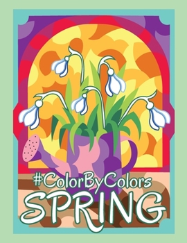 Paperback Color By Colors SPRING Book