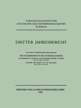 Paperback Dritter Jahresbericht: Mit Einer Wissenschaftlichen Beilage. Der Zusammenbruch Der Dsch&#257;bir-Legende [German] Book