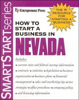 Paperback How to Start a Business in Nevada (Smartstart Series) Book