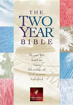 Paperback The Two Year Bible: NLT1 Book
