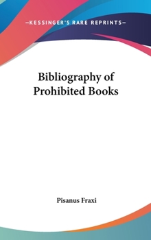 Hardcover Bibliography of Prohibited Books Book
