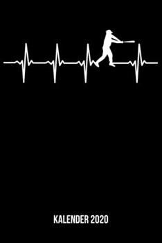 Kalender 2020: Terminplaner A5 - Baseball Herzschlag Heartbeat Wochenkalender & Monatsplaner 2020 - Geschenk für Baseballspieler (German Edition)