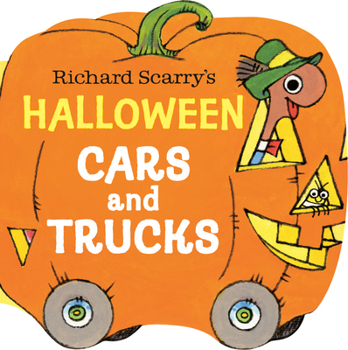 Board book Richard Scarry's Halloween Cars and Trucks Book
