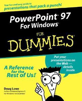 Paperback PowerPoint 97 Windows for Dummies Book