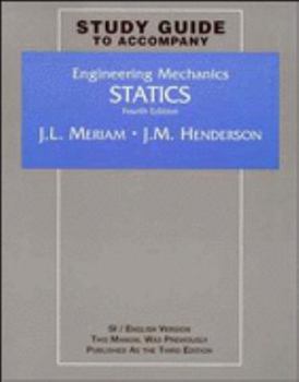 Paperback Engineering Mechanics, Statics, Study Guide Book