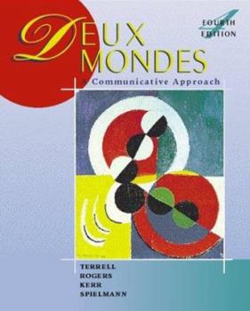 Hardcover Deux Mondes: A Communicative Approach (Student Edition) + Listening Comprehension Audio CD [With CD] Book