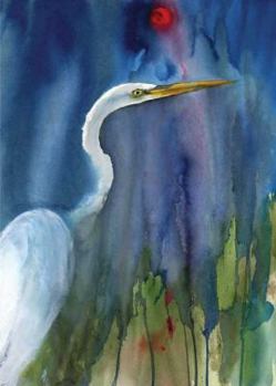 Cards Great Egret Blue Notecards Book