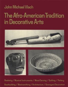 Paperback Afro-American Tradition in Decorative Arts Book