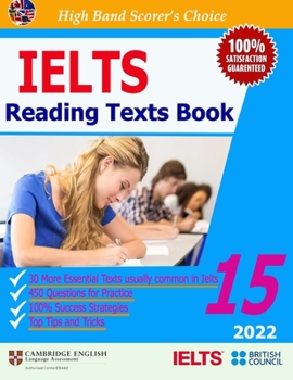 Paperback Ielts Reading: IELTS Reading Guide to improve your skill in Reading Test, 30 More essential Reading Passage and 450+ Questions for pr Book