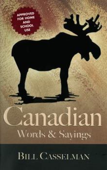 Paperback Canadian Words & Sayings Book